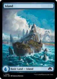 Island (Foil) - #305 - Land - Inglés