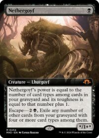 Nethergoyf (Extended Art) - #454 - Mythic - Inglés