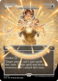 Orim's Chant (Borderless) (Foil) - #323 - Rare - Inglés