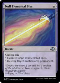 Null Elemental Blast (Foil) - #12 - Uncommon - Inglés