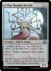 It That Heralds the End (Foil) - #9 - Uncommon - Inglés