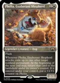 Phelia, Exuberant Shepherd (Foil Etched) - #478 - Rare - Inglés