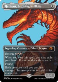 Herigast, Erupting Nullkite (Borderless) (Foil) - #362 - Mythic - Inglés