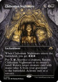 Chthonian Nightmare (Borderless) - #330 - Rare - Inglés