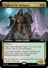 Wight of the Reliquary (Extended Art) - #460 - Rare - Inglés