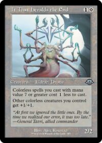 It That Heralds the End (Retro Frame) - #385 - Uncommon - Inglés