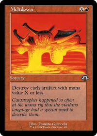 Meltdown (Retro Frame) (Foil) - #418 - Uncommon - Inglés