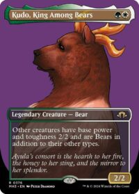 Kudo, King Among Bears (Borderless) - #376 - Rare - Inglés