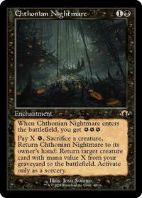 Chthonian Nightmare (Retro Frame) - #406 - Rare - Inglés