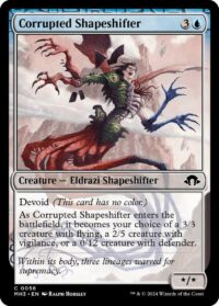 Corrupted Shapeshifter - #56 - Common - Inglés