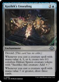 Kozilek's Unsealing - #65 - Uncommon - Inglés