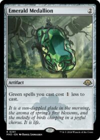 Emerald Medallion (Foil) - #291 - Rare - Inglés