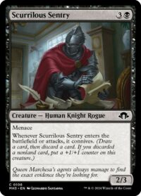 Scurrilous Sentry - #108 - Common - Inglés