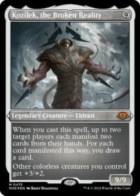 Kozilek, the Broken Reality (Foil Etched) - #475 - Mythic - Inglés