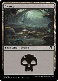 Swamp (Foil) - #315 - Land - Inglés