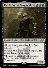 K'rrik, Son of Yawgmoth (Foil) - #274 - Rare - Inglés