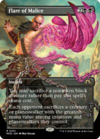Flare of Malice (Borderless) (Foil) - #331 - Rare - Inglés
