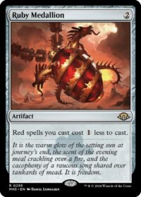 Ruby Medallion (Foil) - #295 - Rare - Inglés