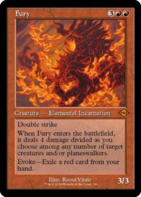 Fury (Retro Frame) (Foil) - #010 - Rare - Inglés