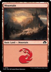 Mountain (Foil) - #316 - Land - Inglés