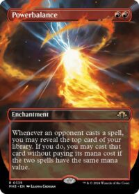 Powerbalance (Borderless) (Foil) - #335 - Rare - Inglés