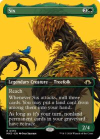 Six (Borderless) - #370 - Rare - Inglés