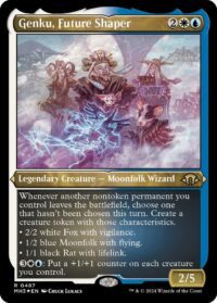 Genku, Future Shaper (Foil Etched) - #487 - Rare - Inglés