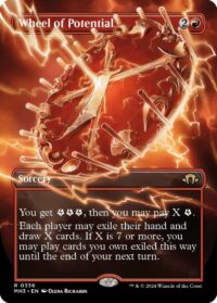 Wheel of Potential (Borderless) - #336 - Rare - Inglés
