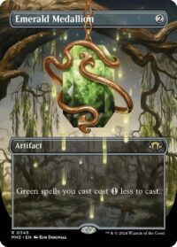 Emerald Medallion (Borderless) - #345 - Rare - Inglés