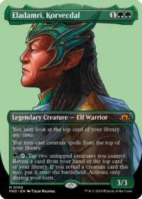 Eladamri, Korvecdal (Borderless) - #369 - Mythic - Inglés
