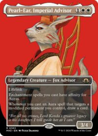 Pearl-Ear, Imperial Advisor (Borderless) (Foil) - #363 - Rare - Inglés