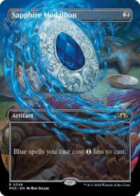 Sapphire Medallion (Borderless) - #349 - Rare - Inglés