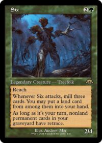 Six (Retro Frame) - #430 - Rare - Inglés