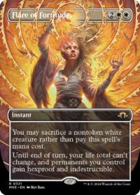 Flare of Fortitude (Borderless) - #321 - Rare - Inglés