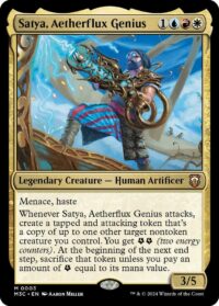 Satya, Aetherflux Genius - #3 - Mythic - Inglés
