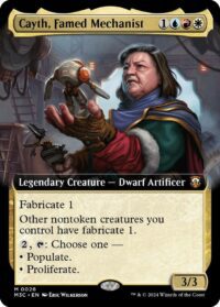 Cayth, Famed Mechanist (Extended Art) - #26 - Mythic - Inglés