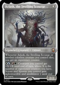 Azlask, the Swelling Scourge (Foil Etched) - #17 - Mythic - Inglés