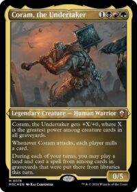 Coram, the Undertaker (Foil Etched) - #19 - Mythic - Inglés