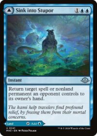 Sink into Stupor (Foil) - #241 - Uncommon - Inglés