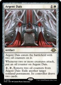 Argent Dais (Foil) - #20 - Rare - Inglés