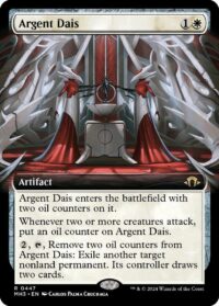 Argent Dais (Extended Art) - #447 - Rare - Inglés