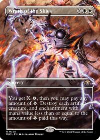 Wrath of the Skies (Borderless) - #325 - Rare - Inglés