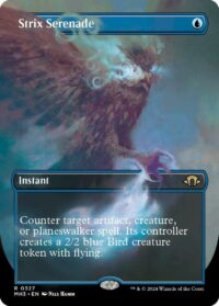 Strix Serenade (Borderless) (Foil) - #327 - Rare - Inglés