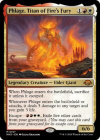 Phlage, Titan of Fire's Fury (Foil) - #197 - Mythic - Inglés
