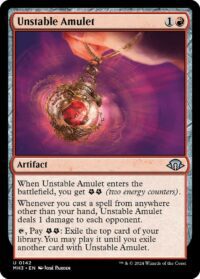 Unstable Amulet (Foil) - #142 - Uncommon - Inglés