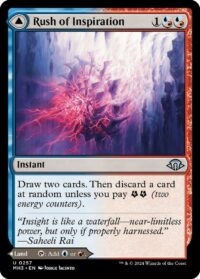 Rush of Inspiration (Foil) - #257 - Uncommon - Inglés