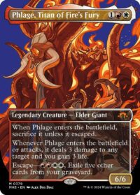 Phlage, Titan of Fire's Fury (Borderless) - #379 - Mythic - Inglés