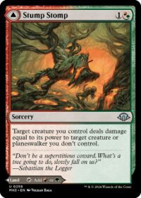 Stump Stomp - #259 - Uncommon - Inglés