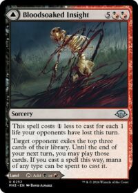 Bloodsoaked Insight (Foil) - #252 - Uncommon - Inglés