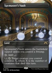 Spymaster's Vault (Borderless) - #358 - Rare - Inglés